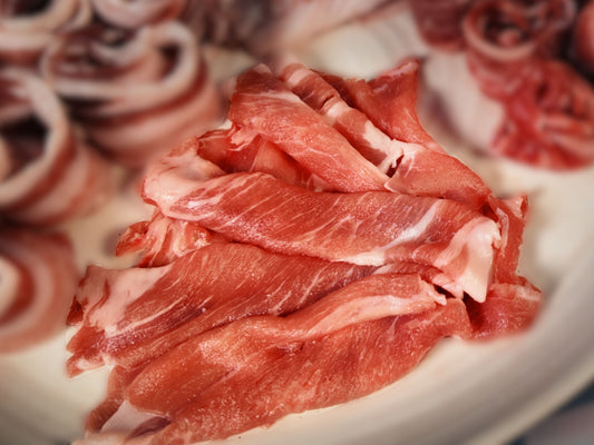 Hokkaido Cherry Blossom Pork Collar Shabu 北海道樱花猪五花薄片