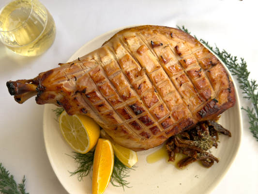 German Smoked Gammon Bone-in Ham 1.7kg