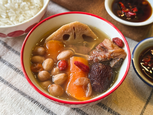 Lotus Root & Peanuts Pork Bone Soup Set