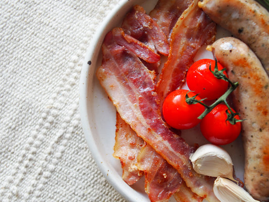 Handmade Natural Wood Smoked Streaky Bacon (Thick-Cut!)