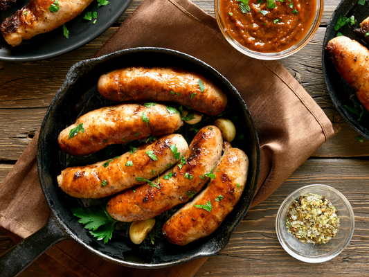 German-made Bratwurst