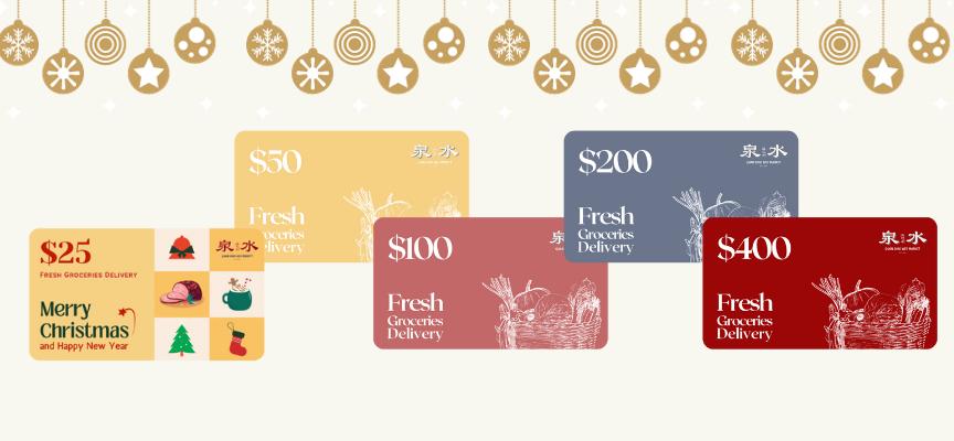 Fresh Groceries Delivery e-Gift Cards