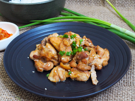 Bulgogi Chicken Stir Fry (Infused w Seasonal Asian Pear!)