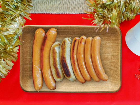 Quan Shui’s Christmas  Sausages (100% German-Made)