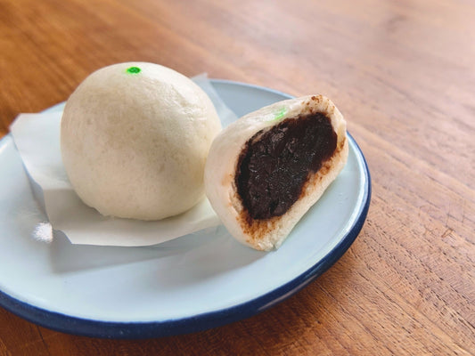 Quan Shui's Handmade Red Bean Bao (6 pieces) 泉水手工豆沙包
