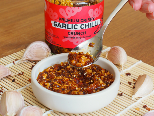 Twirlee Crispy Garlic Chilli Crunch (100% Natural Ingredients!)