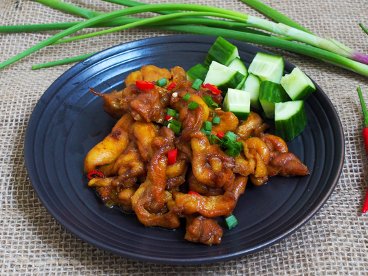 Satay Glazed Chicken Stir Fry (Peanut-Free!)