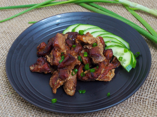 Char Siew Pork Collar Stir Fry (Childhood Flavours, Reimagined!)