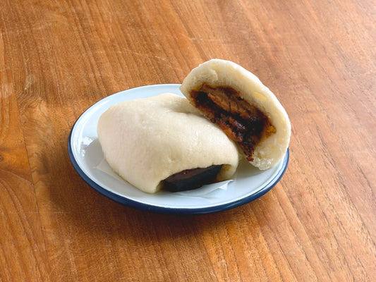 Quan Shui's Handmade Signature Pork Jowl Kong Bak Bao (4 pieces) 泉水招牌手工扣肉包