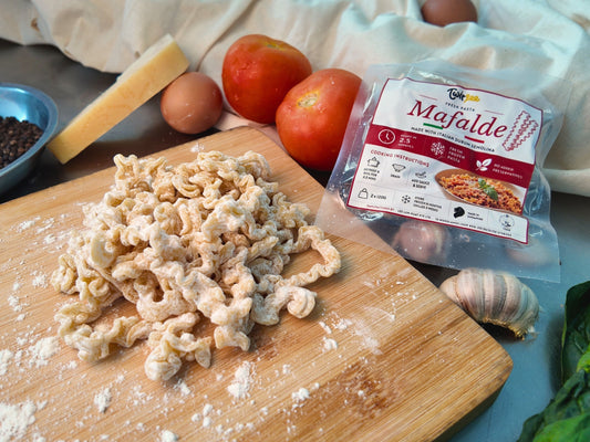 Twirlee Fresh Mafalde Pasta (Made with Quality Italian Flour)