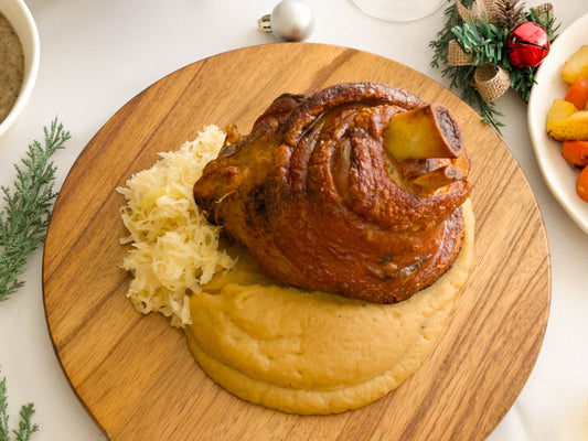 Roasted German-Style Pork Knuckles