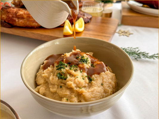 Truffle Mashed Potato with Classic Brown Gravy